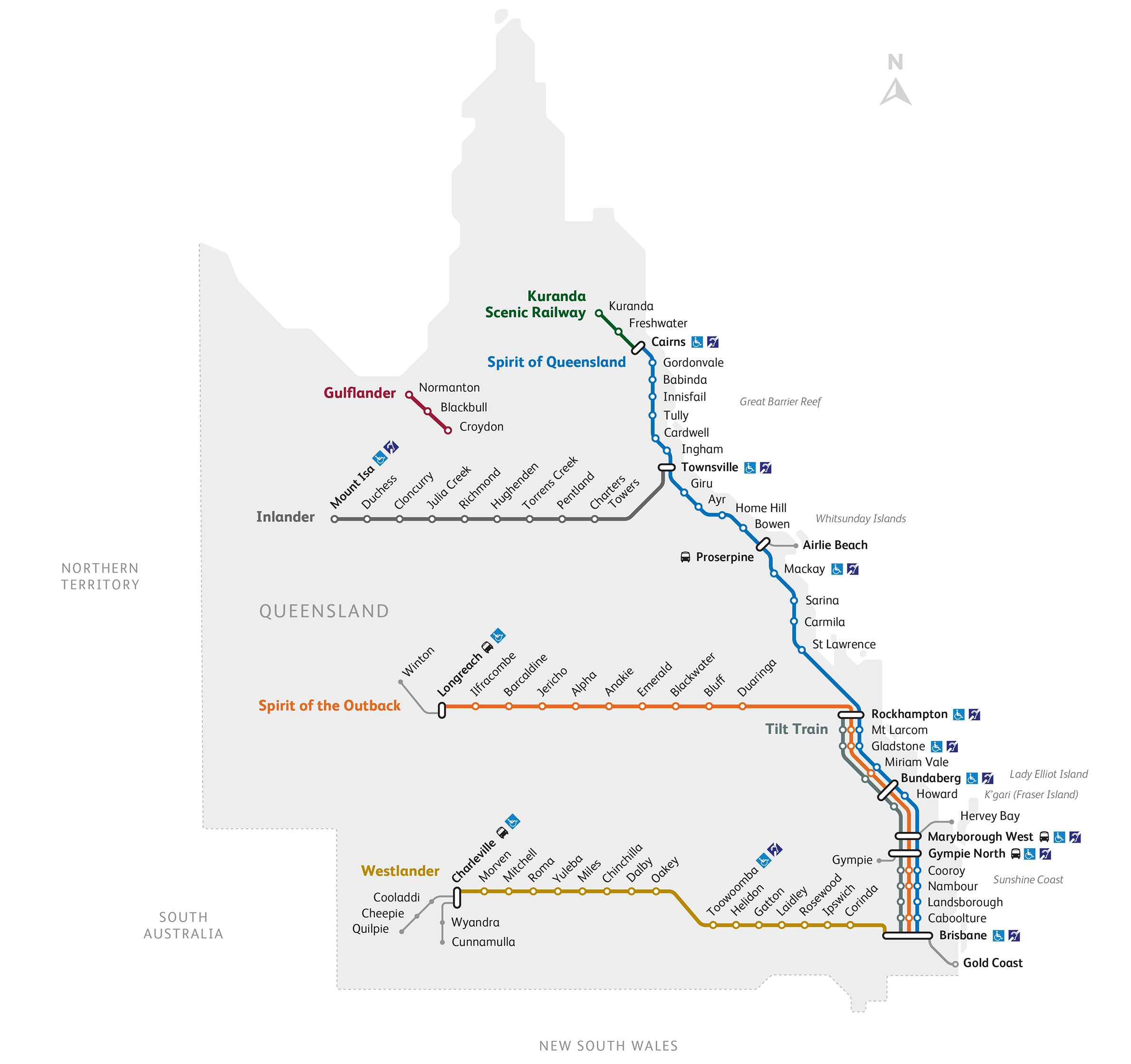 qld rail plan trip